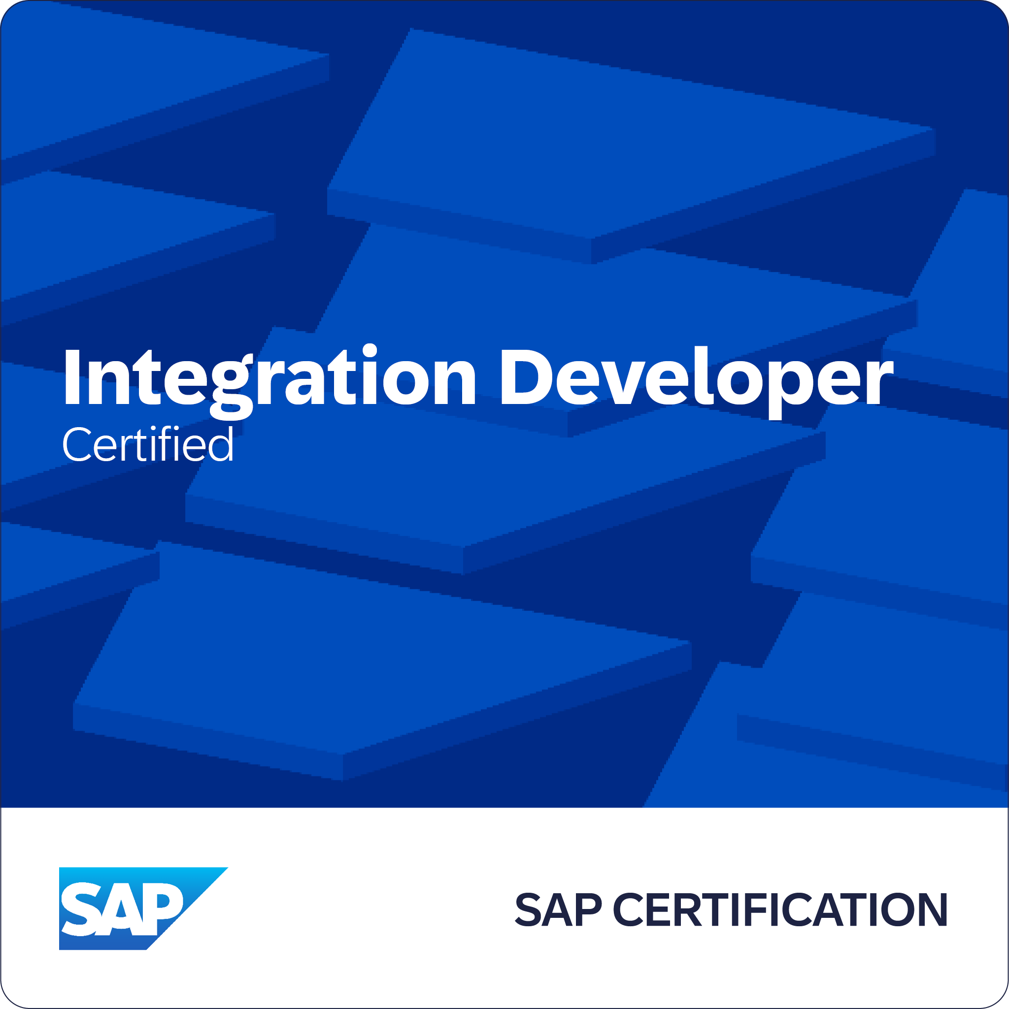 Insignia oficial SAP Certified - Integration Developer